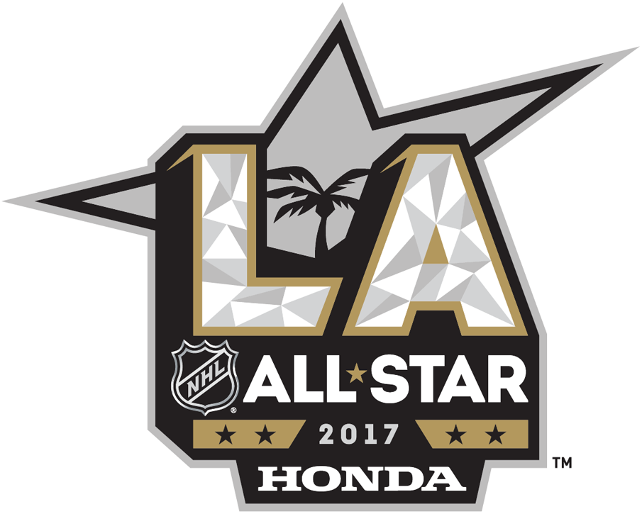 NHL All-Star Game 2017 Sponsored Logo iron on heat transfer